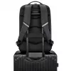 Sülearvutikott MODECOM Active 15 PLE‑MC‑ACTIVE‑15 15,6-tollistele sülearvutitele, 8 GB RAM (silt) — ökonahk, must, tõmblukuga, USB-port
