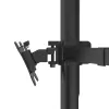 Hama 00118495 monitorialus / statiiv 68,6 cm (27 tolli) Lauale Kinnitatav Must