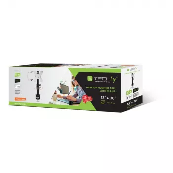 Monitorihoidik Techly ICA-LCD-500BK 76.2 cm (30 tolli) Lauale Must