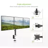 Techly 13-24 tolli lauaalus kolme monitori jaoks terminaliga ICA-LCD-482-T