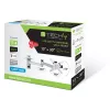 Techly 13-30 tolline seinakinnitus LED-telerile LCD kalduv 3 liigendiga hõbedane ICA-LCD 104