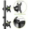 Techly ICA-LCD 2520V monitori kinnitus / alus 68,6 cm (27 tolli) Laud Must