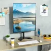 Techly ICA-LCD 2520V monitori kinnitus / alus 68,6 cm (27 tolli) Laud Must