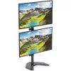 Techly ICA-LCD 2520V monitori kinnitus / alus 68,6 cm (27 tolli) Laud Must