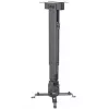 Manhattani projektorikinnitus, lagi või sein, kallutus- ja pööramisfunktsioon, kõrgusvahemik: 43–65 cm, max 20 kg, must, eluaegne garantii