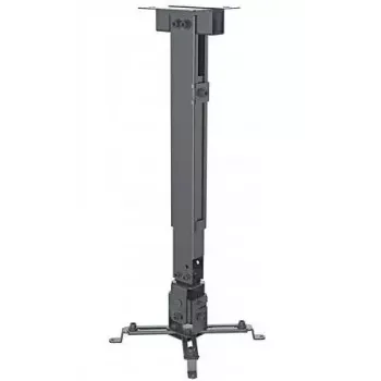 Manhattani projektorikinnitus, lagi või sein, kallutus- ja pööramisfunktsioon, kõrgusvahemik: 43–65 cm, max 20 kg, must, eluaegne garantii