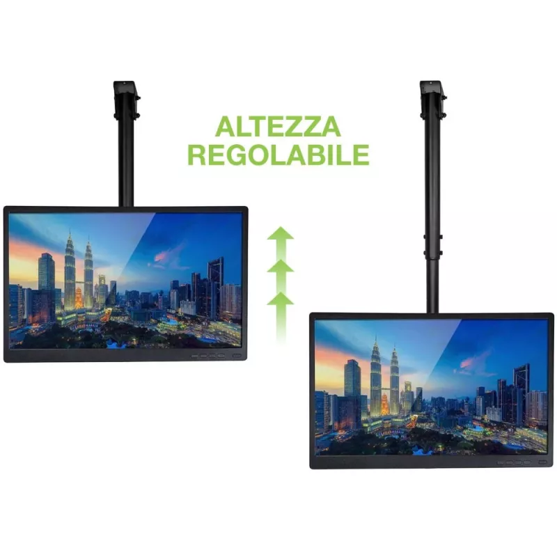 Techly 37–70 teleskoopne universaalne laekinnitus LED-telerile/LCD-ekraanile ICA-CPLB 946S