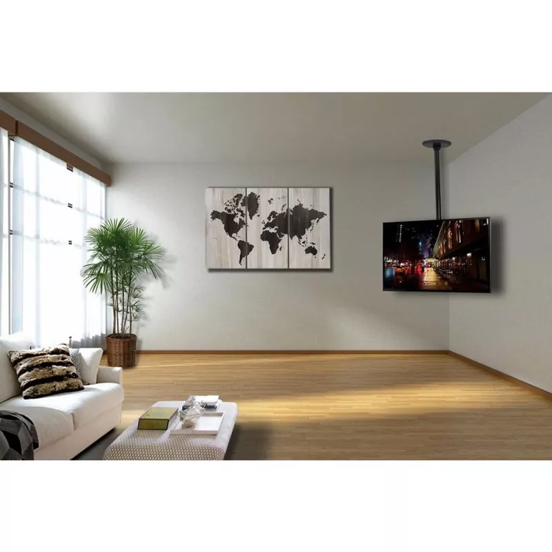 TV-kinnitus Techly ICACPLB906 94 cm (37-tolline) Must