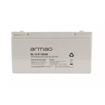 Suletud VRLA geelaku ARMAC BL/12V/120AH — 12 V 120 Ah, pikaealine