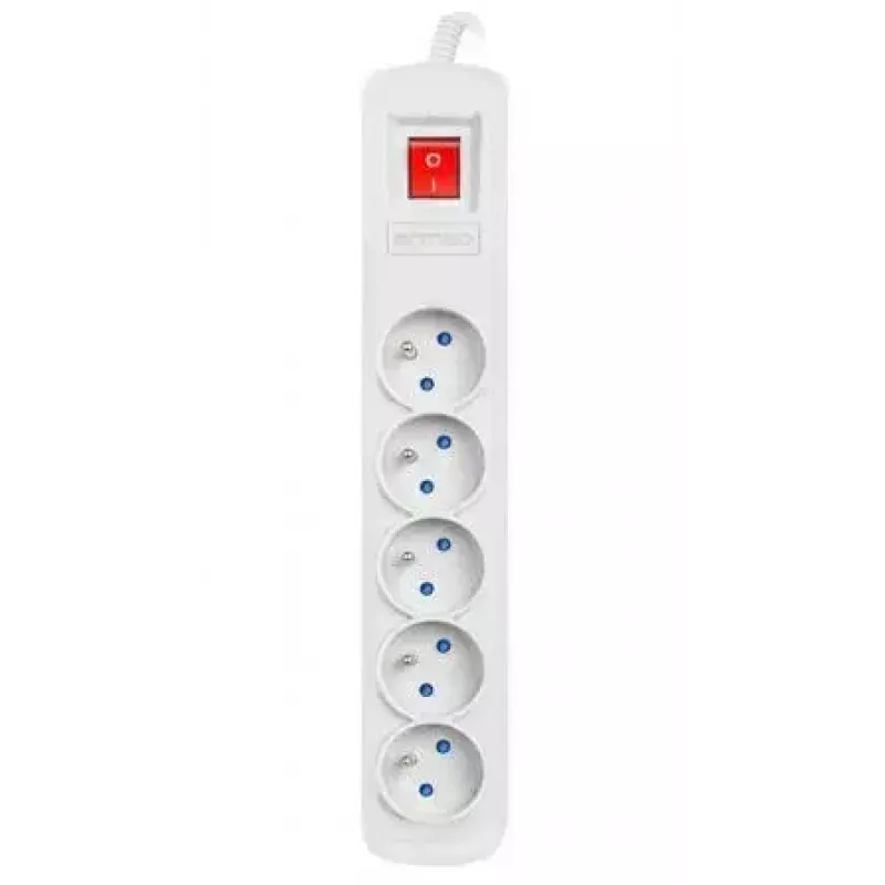 Pistikupesade riba ARMAC ARC 5 — 5 pistikupesa, 5 m kaabel, hall