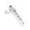 Hama 44133758 toitepikendus 1,4 m 5 vahelduvvoolupesa Siseruumides Valge