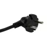 Pikendusjuhe LogiLink LPS230B 1,5 m 3 vahelduvvoolupistikut must