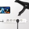 Pikendusjuhe LogiLink LPS249U 1,5 m 5 vahelduvvoolu pistikupesa siseruumidesse Valge