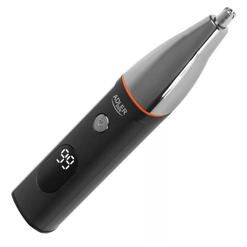 Elektriline hoolduskomplekt Adler AD 2946 — juhtmevaba 5-in-1 meeste trimmer, 4 pikkusastet, 60 min tööaeg, must/roostevaba teras
