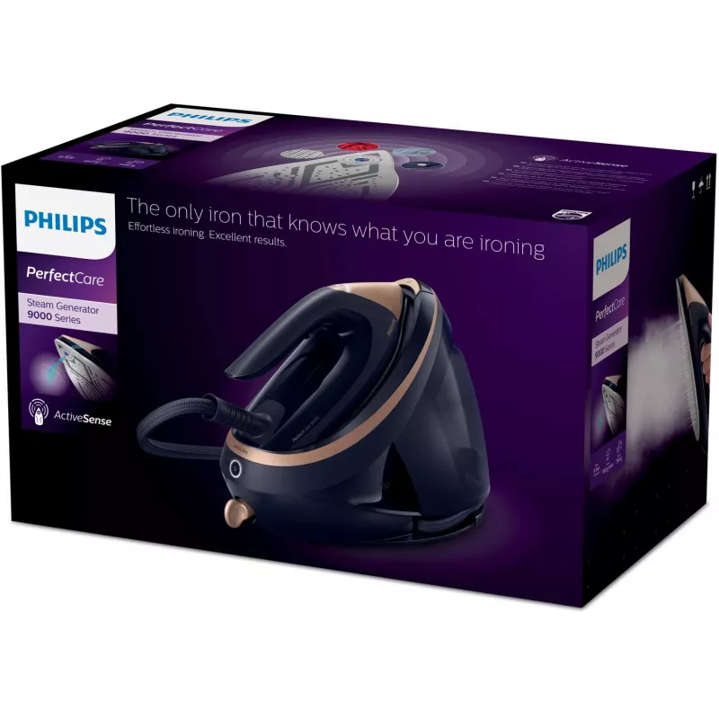 Aurugeneraator Philips PSG9050/20 — 3100 W, 1,8 L eemaldatav veepaak, 9 bar, SteamGlide Elite tald