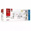 AV-seadmete riiul Barkan E850, 1 riiul, must, 565 mm kõrgus, 6,5 kg kandevõime