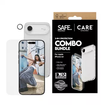 Ekraanikaitse + kaamera ja tagakülje kile komplekt PanzerGlass iPhone 17 Air CR78718
