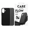 Kaitseümbris PanzerGlass CARE Feature FLOW ümbris Must MagSafe'iga iPhone 17 jaoks