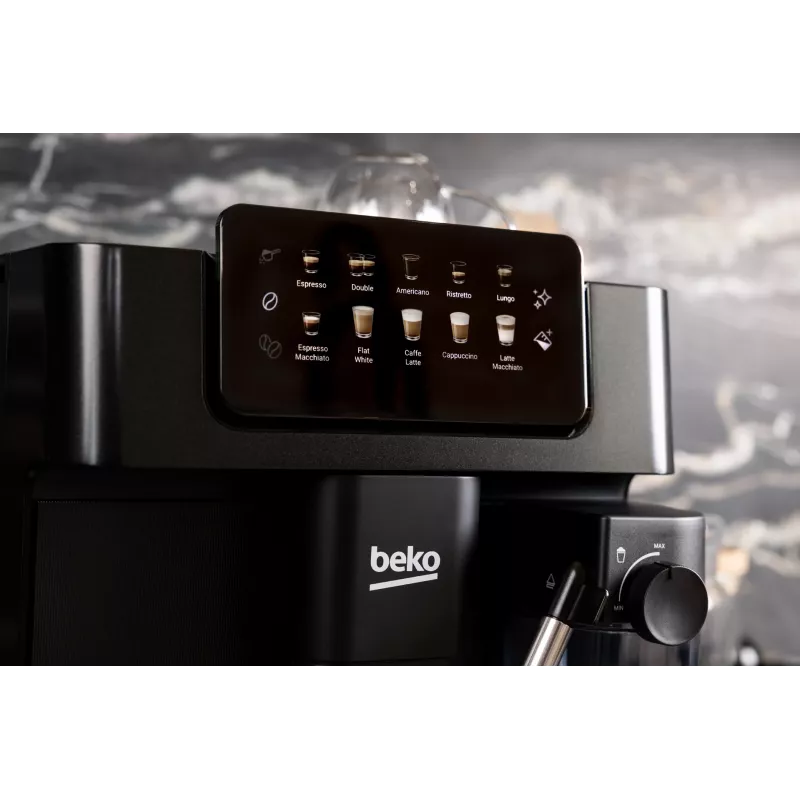 Beko CEG7304B CaffeExperto oadest tassini kohvimasin aurupüstoliga