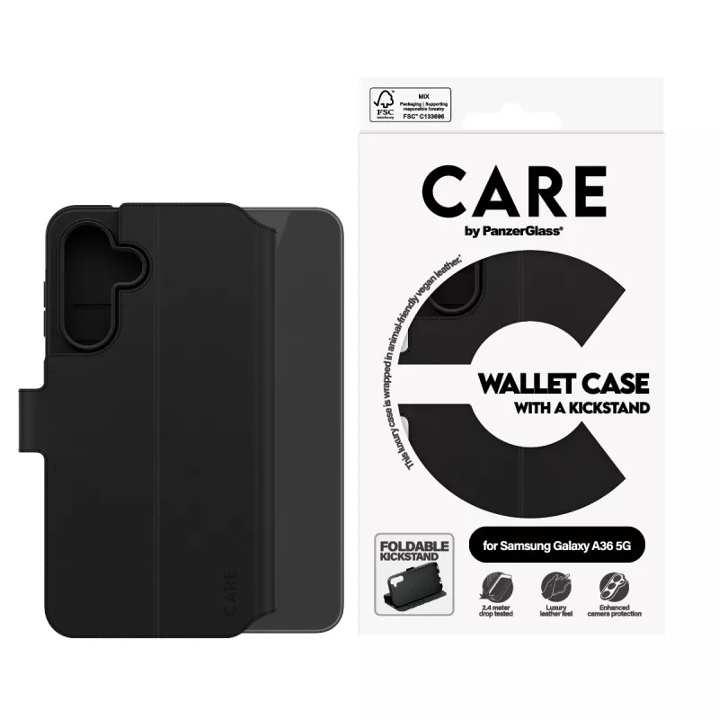 PanzerGlass CARE™ by ® rahakotist ümbris jalatoega Samsung Galaxy A36 5G