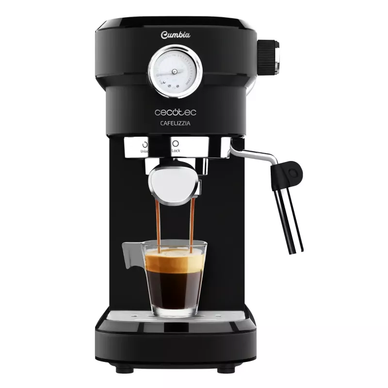 Cecotec Cafelizzia 790 Black Pro espressomasin, 1,2 l, 20 bar, must