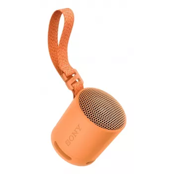 Sony SRS-XB100 – traadita Bluetooth kaasaskantav kõlar, vastupidav IP67 vee- ja tolmukindel, 16-tunnine aku, keskkonnasõbralik, välitingimustesse ja reisimiseks, oranž