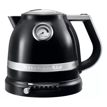 Elektriline veekeetja KITCHENAID 1,5 L 2400 W must, 7 temperatuuriseadet, roostevaba teras/alumiinium