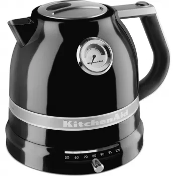 Elektriline veekeetja KITCHENAID 1,5 L 2400 W must, 7 temperatuuriseadet, roostevaba teras/alumiinium