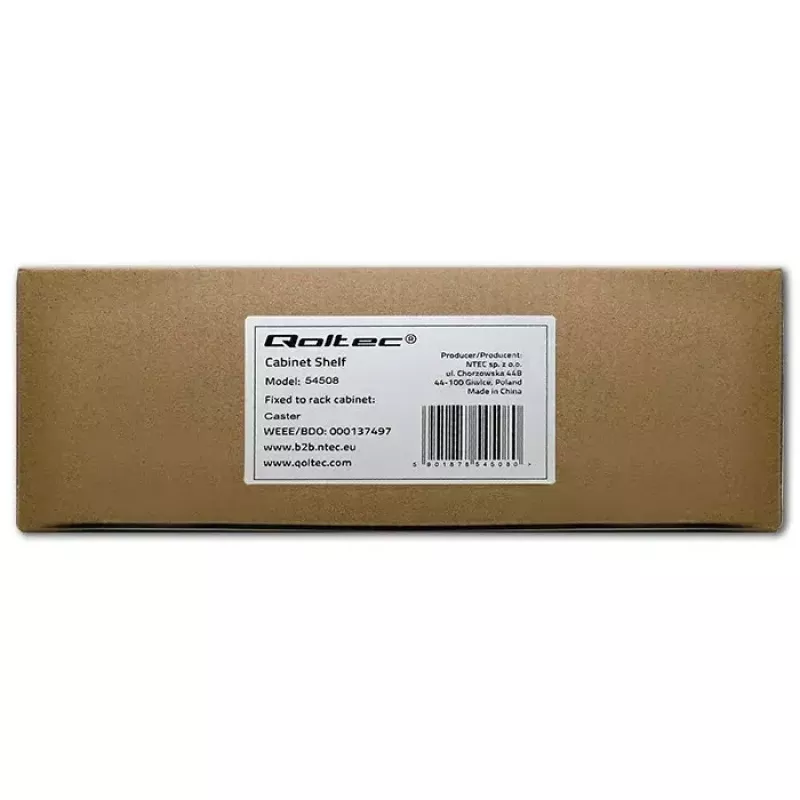 Racki rataste komplekt QOLTEC 4 tk ilma lukustuseta mudel 54508