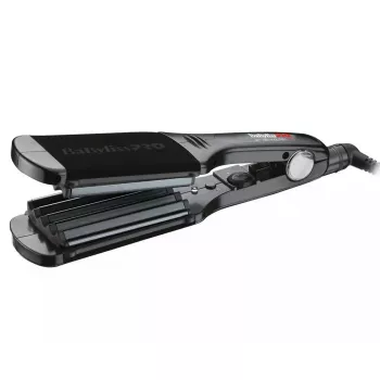 Juukselainestaja BABYLISS BAB2512EPCE — juhtmega keraamilis-turmalised plaadid, 5 kuumutustaset, max 200 °C, pöörlev 2,7 m juhe, 0,89 kg, soe must roosa