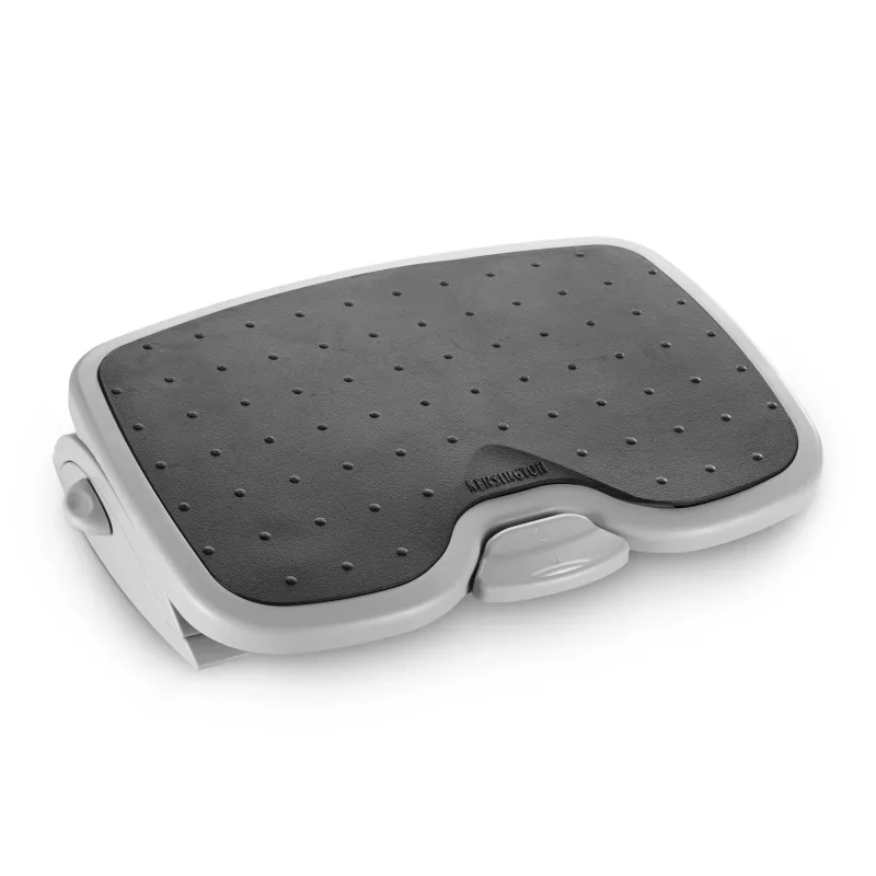 Jalatugi Kensington SoleMate Plus reguleeritava kaldega 0–20°, kõrgus 8,89–12,7 cm, platvorm 45×35 cm, must/hall