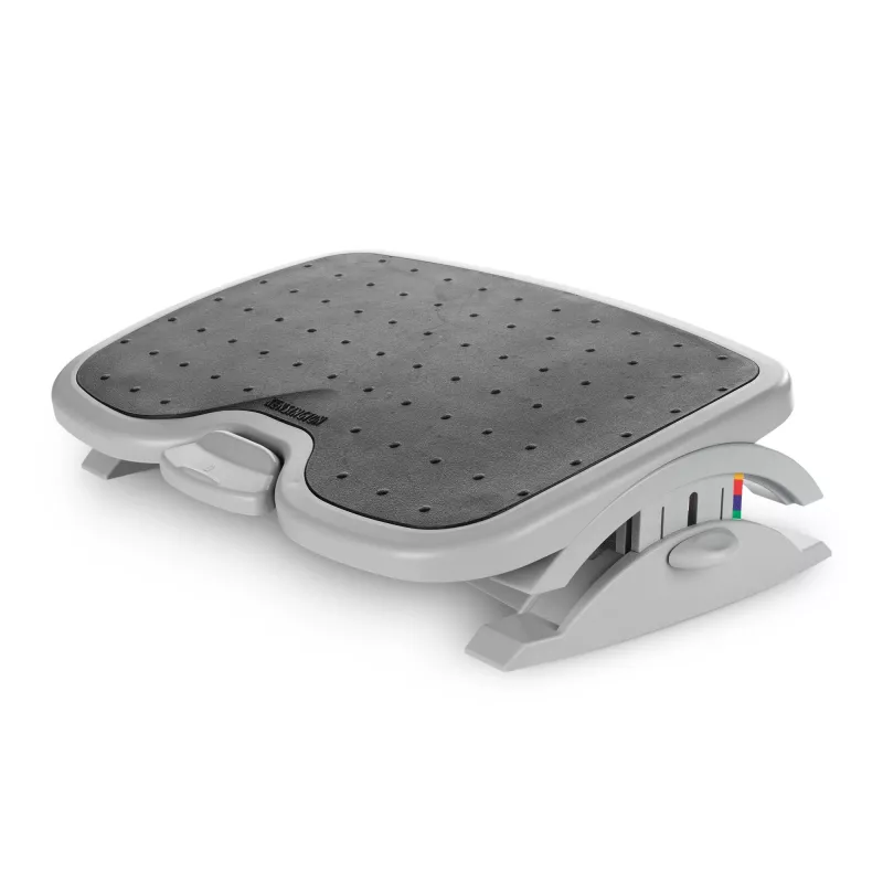 Jalatugi Kensington SoleMate Plus reguleeritava kaldega 0–20°, kõrgus 8,89–12,7 cm, platvorm 45×35 cm, must/hall