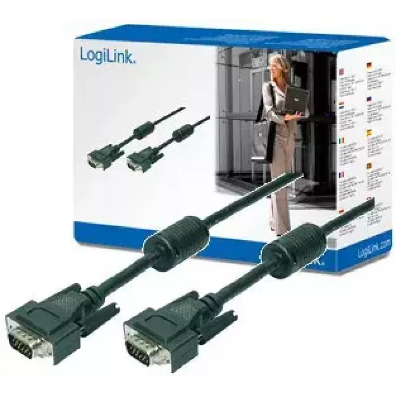 VGA-kaabel LogiLink 20m M/M