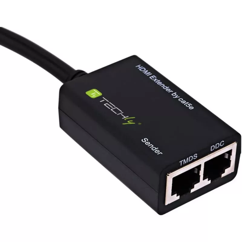 Techly HDMI võimendi Cat 5e / 6 kompaktne 30 m IDATA EXT-E30D