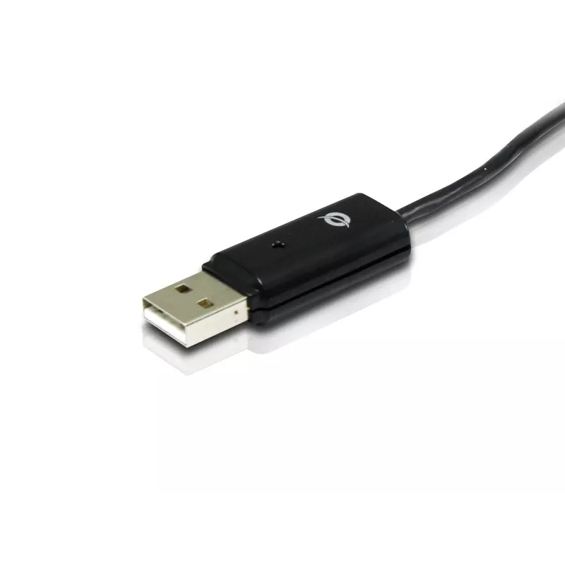 Conceptronic optilise draivi jagamiskaabel USB, 1,8 m, must, USB A, USB A, isane/isane, 20 g