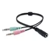 Peakomplekt Equip Chat Headset juhtmega peakomplekt peapaelaga Kõned/Muusika Must