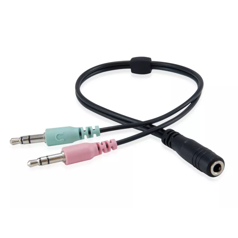 Peakomplekt Equip Chat Headset juhtmega peakomplekt peapaelaga Kõned/Muusika Must