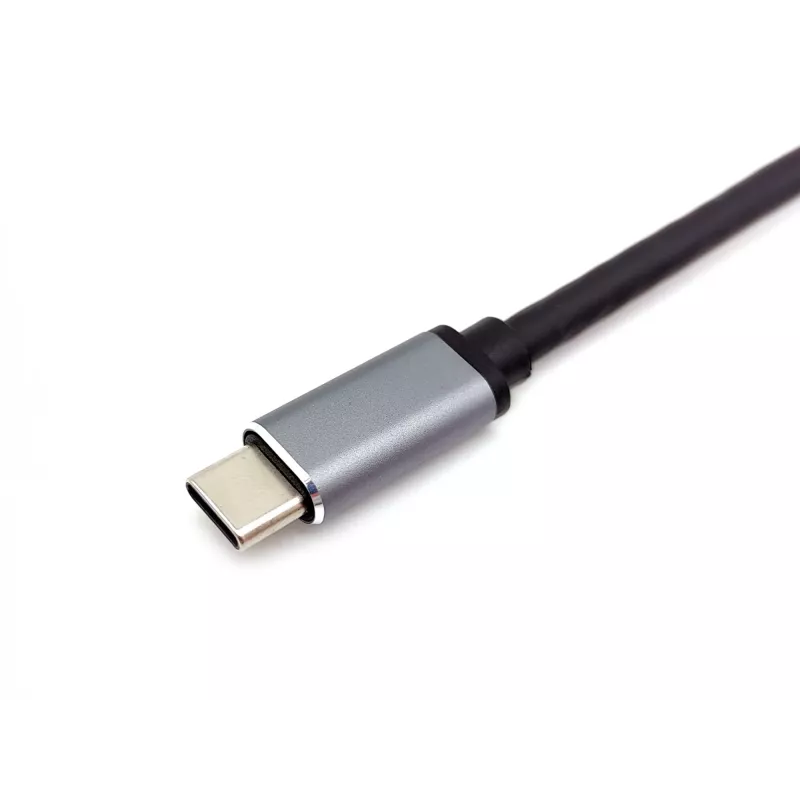 Equip USB-C 7 in 1 multifunktsionaalne adapter, USB 3.2 Gen 1 (3.1 Gen 1) Type-C, 100 W, hõbedane, MicroSD (TransFlash), MicroSDHC, SD, SDHC, 4K Ultra HD, 30 Hz