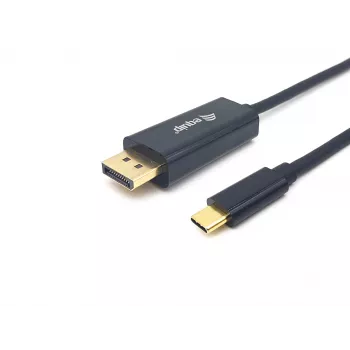 Equip USB-C - DisplayPort kaabel, M/M, 1,0 m, 4K/60 Hz