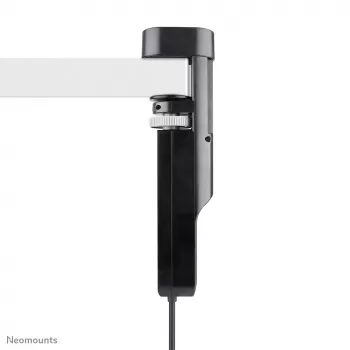 Neomounts DS22-840BL6 lauapesa koos kinnitusklambri ja USB-C ning USB-A portidega - kiirlaadimine