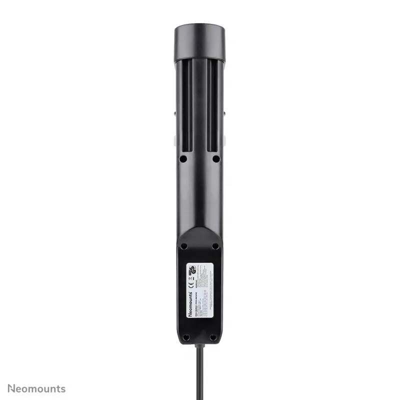 Neomounts DS22-840BL6 lauapesa koos kinnitusklambri ja USB-C ning USB-A portidega - kiirlaadimine