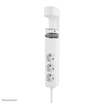 Neomounts DS22-840WH6 lauapesa koos klambriga ning USB-C ja USB-A portidega – kiirlaadimine