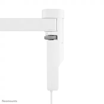 Neomounts DS22-840WH6 lauapesa koos klambriga ning USB-C ja USB-A portidega – kiirlaadimine