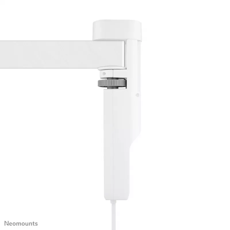 Neomounts DS22-840WH6 lauapesa koos klambriga ning USB-C ja USB-A portidega – kiirlaadimine