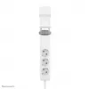 Neomounts DS22-840WH6 lauapesa koos klambriga ning USB-C ja USB-A portidega – kiirlaadimine