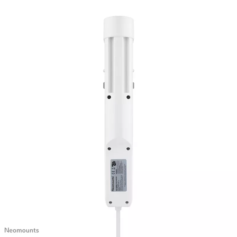 Neomounts DS22-840WH6 lauapesa koos klambriga ning USB-C ja USB-A portidega – kiirlaadimine