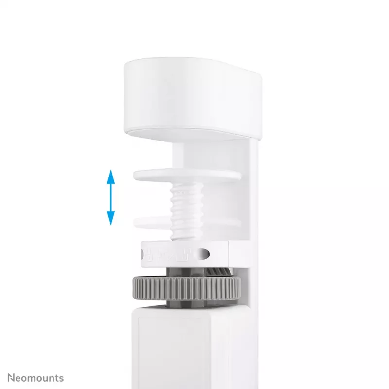 Neomounts DS22-840WH6 lauapesa koos klambriga ning USB-C ja USB-A portidega – kiirlaadimine