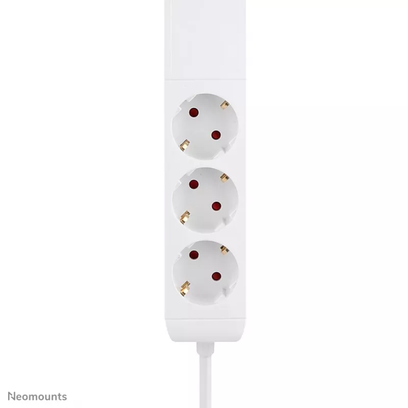 Neomounts DS22-840WH6 lauapesa koos klambriga ning USB-C ja USB-A portidega – kiirlaadimine