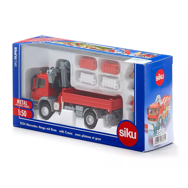 Siku Mercedes Atego kraanaga