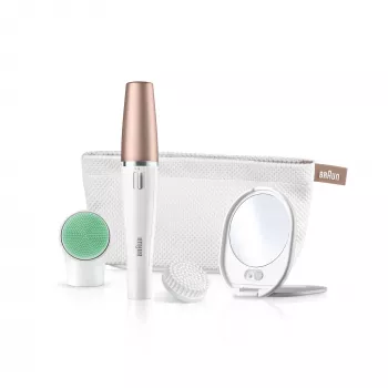 Näoepilaator Braun FaceSpa 851V Gold Valge
